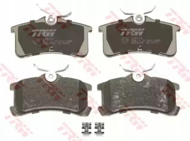 фото №3, Тормозные колодки тормозной. toyota avensis 01-03 задняя