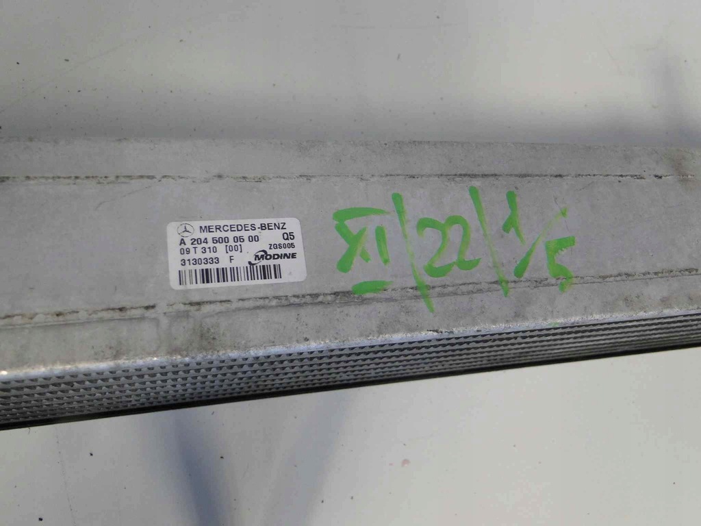 фото №8, Mercedes c w204 204 радиатор интеркулер 646