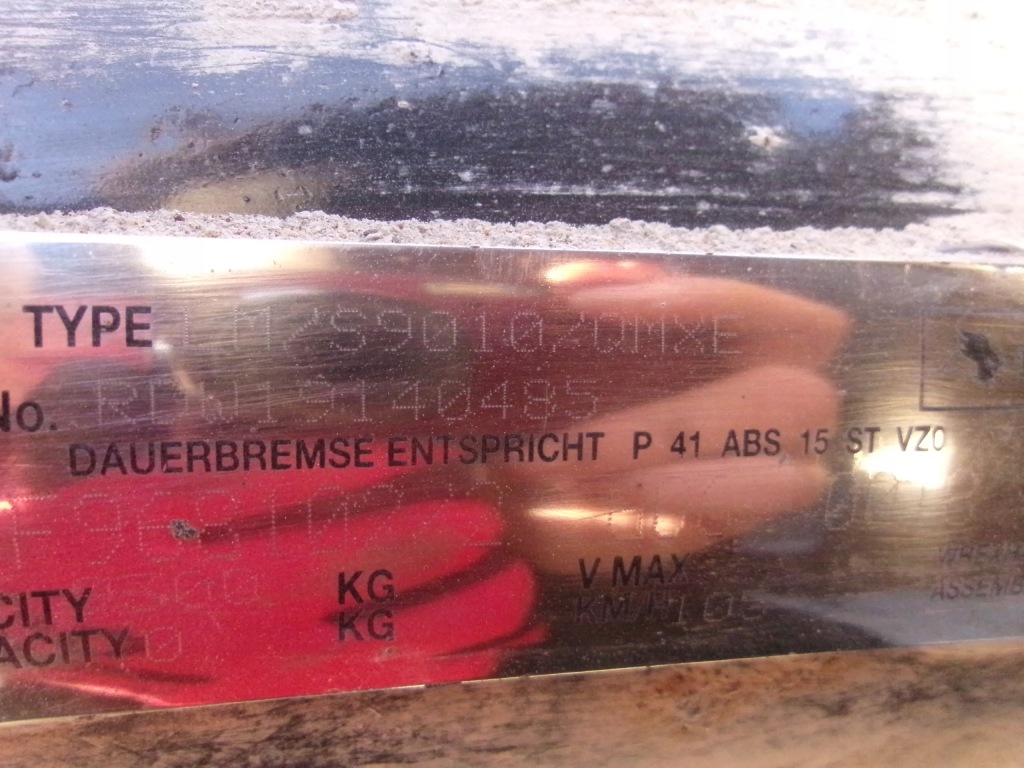 Вісь  напівпричепа schmitz f968102 Київ