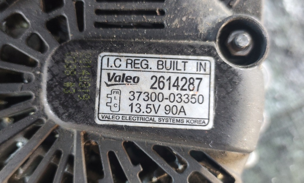 фото №4, Kia rio iii 1.2 85 km генератор 37300-03350