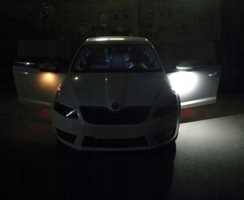 фото №13, Світлодіодні ліхтарі w дзеркало skoda superb 2 mk2