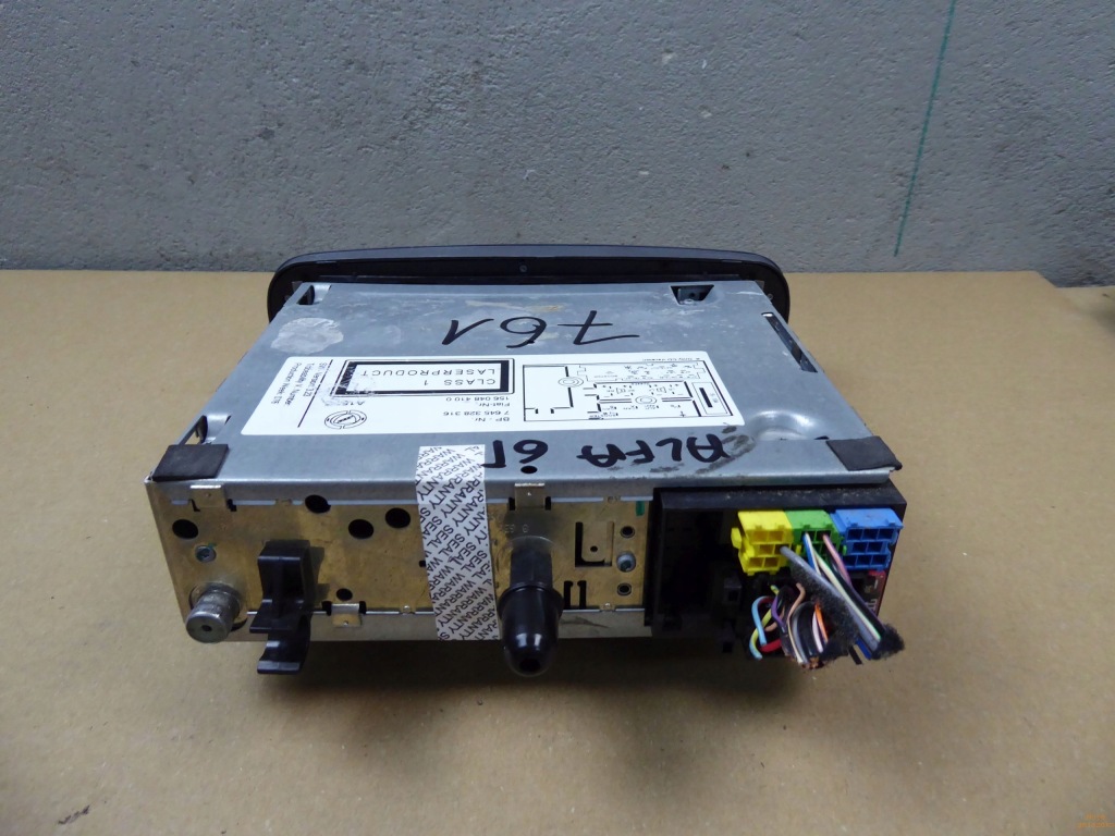 фото №4, Радио alfa romeo gt 7645328316