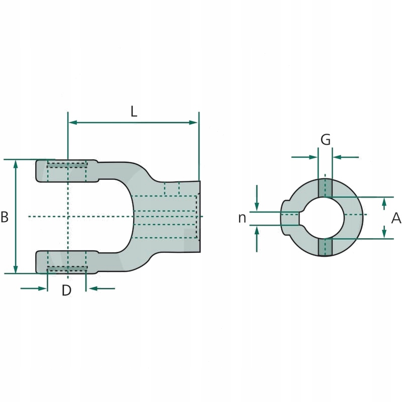 Купить Walterscheid вилка ступица