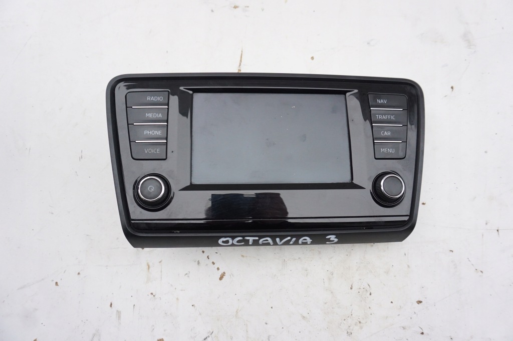 фото №1, Панель радіо 5e0919605j skoda octavia 3 iii