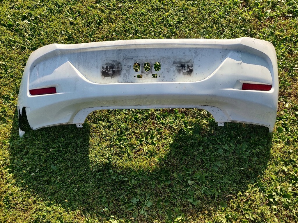 фото №1, Бампер задний задняя w19 белый mitsubishi space star ii lift 2016-20