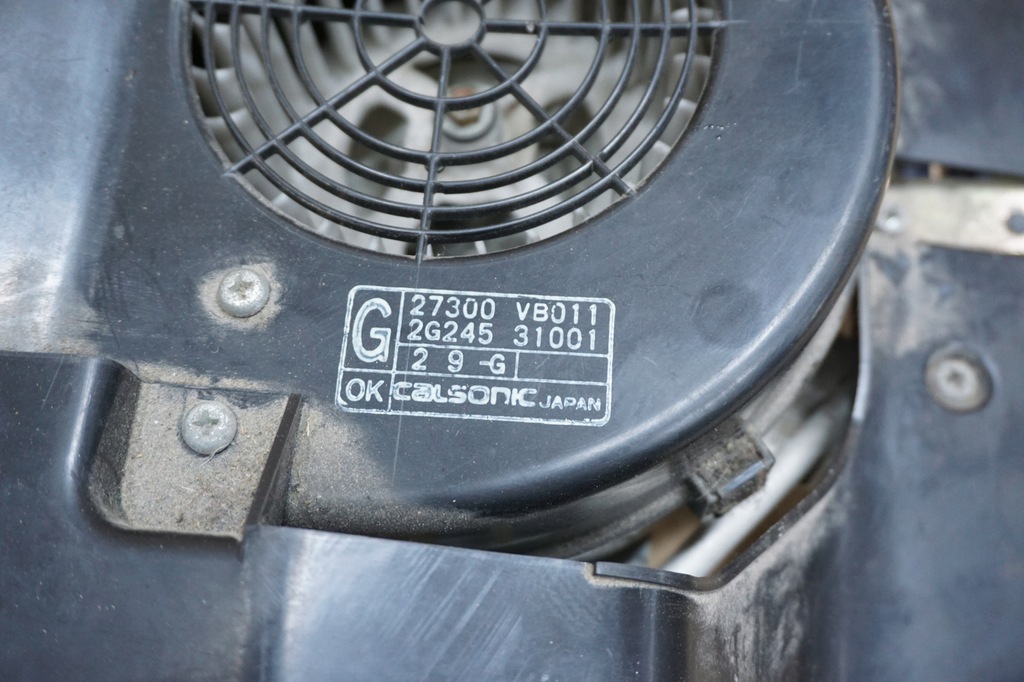 фото №11, Nissan patrol отопитель воздуходувка обдув задняя gr y61 97-04r kpl