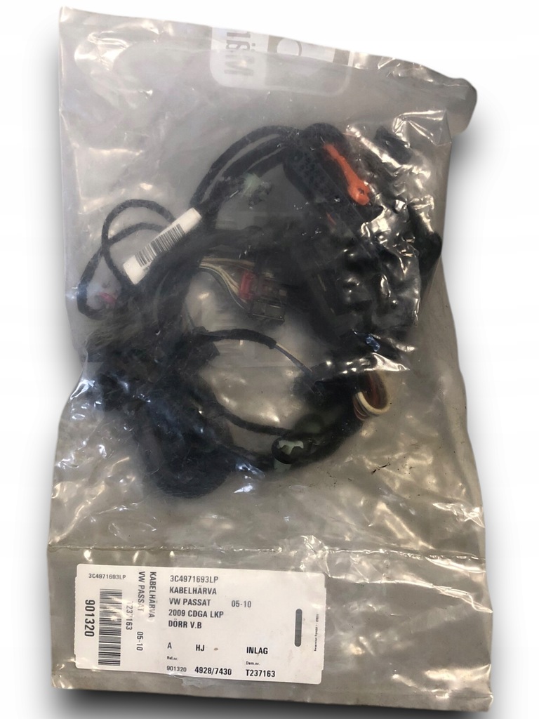 фото №1, Vw passat джгут 3c4971693lp