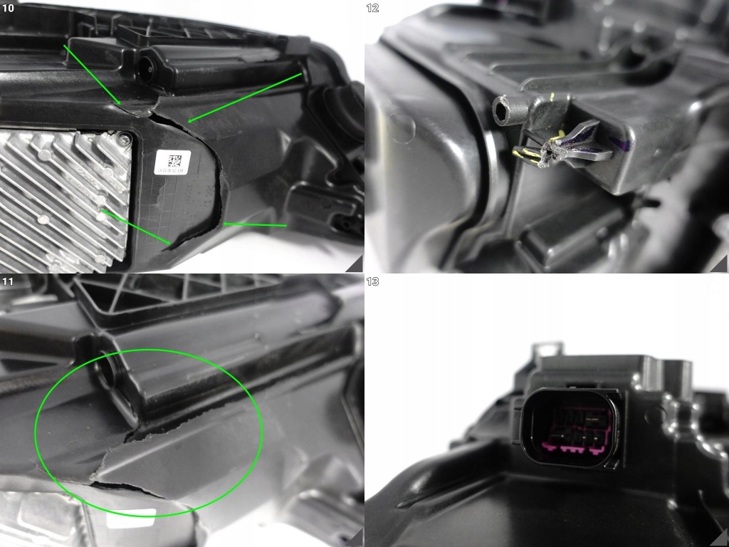 Audi q5 sq5 80a 2 рестайлінг  21- фара full led правий перед європа +модуль вухо. Доставка