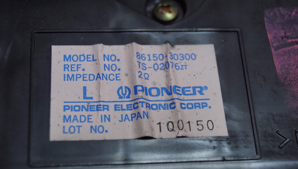 фото №4, Lexus gs300 динамік двері лівий 86150-30300