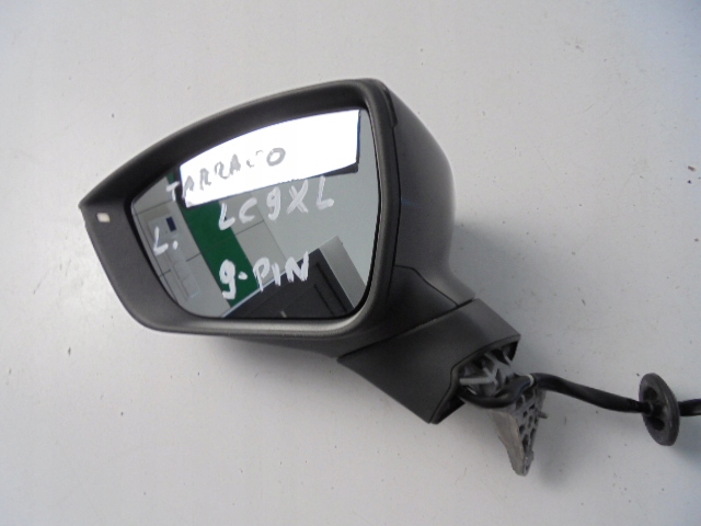 фото №6, Дзеркало ліва seat tarraco 20 r lc9xl 9 pin