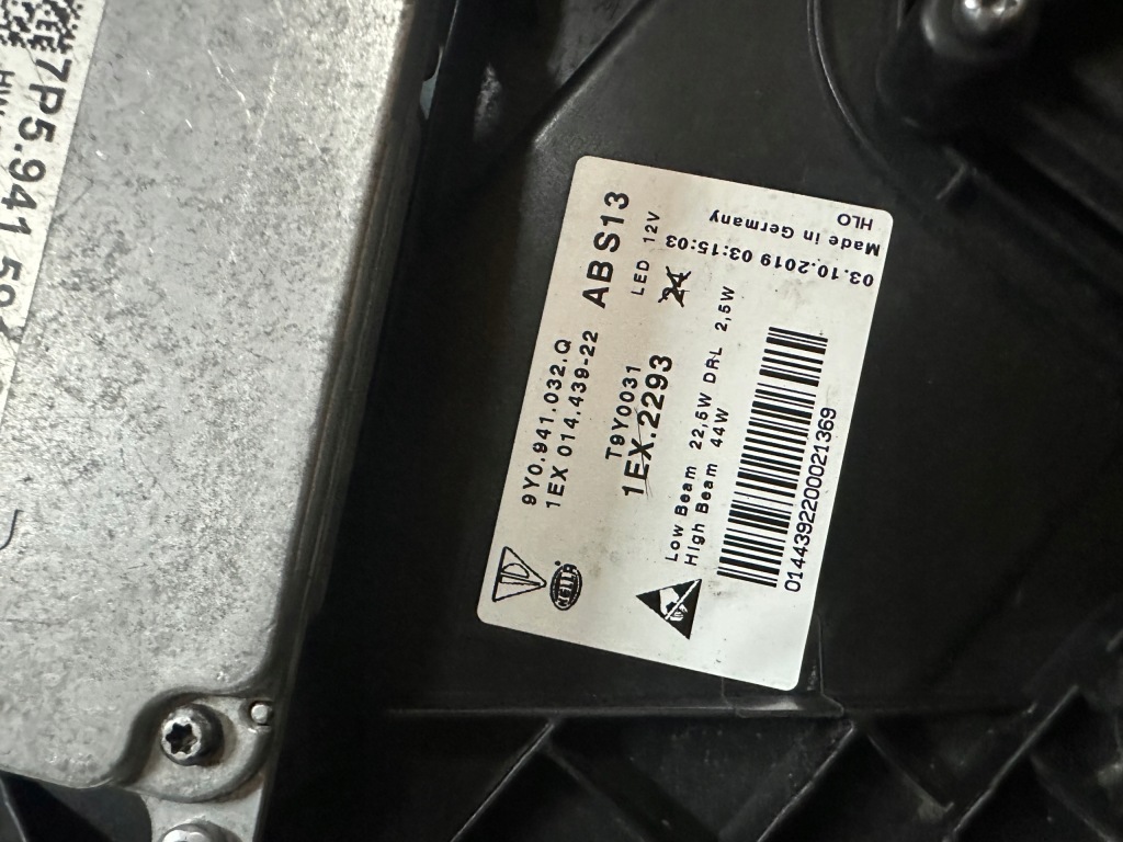 Купити Правий ліва фара перед full led 9y0941034t cayenne 9y модулі блоки комплект