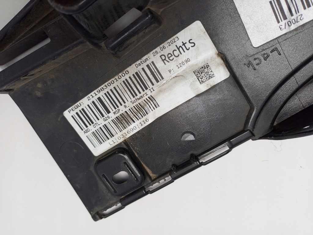 фото №11, Bmw i4 g26 m-pakiet 2020- молдинг поріг поріг кронштейн напрямна правий ÷