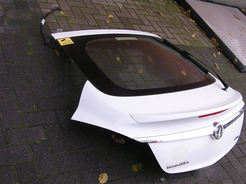 фото №3, Задняя крышка багажника opel insignia a h/b белый