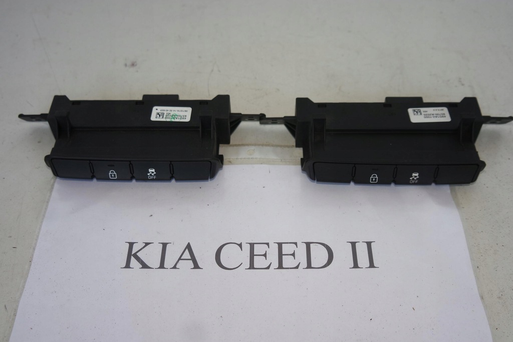 фото №1, Панель кнопка esp блокування двері kia ceed ii