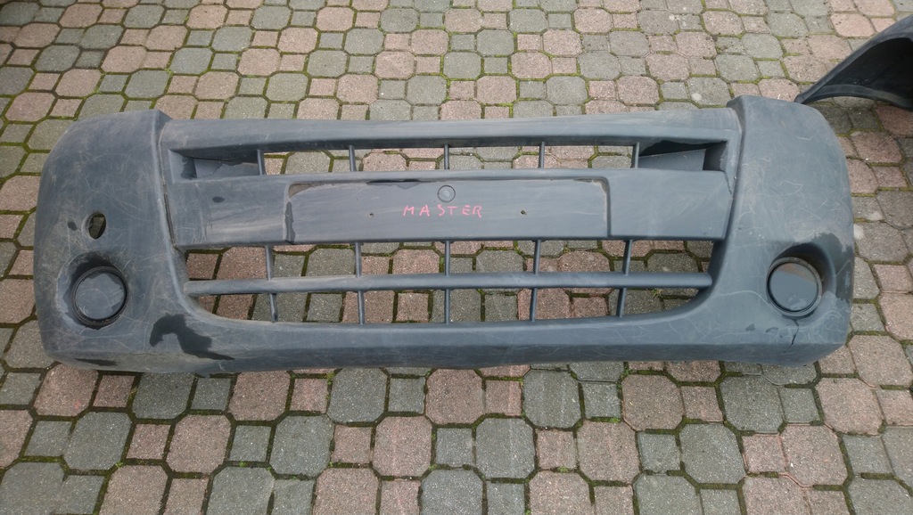 фото №1, Бампер перед передний renault master ii lift 2003- бампер master ii 03-