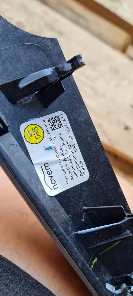 фото №6, Q5 80a dekor панелі консолі приладової панелі молдинг quattro 80b853190c