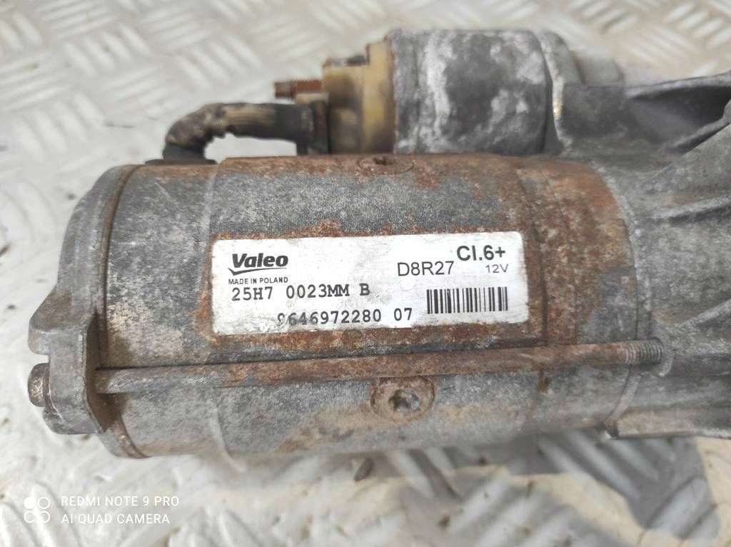 Citroen jumper peugeot boxer fiat ducato 2.0 blue hdi стартер 9646972280 Зі Шроту