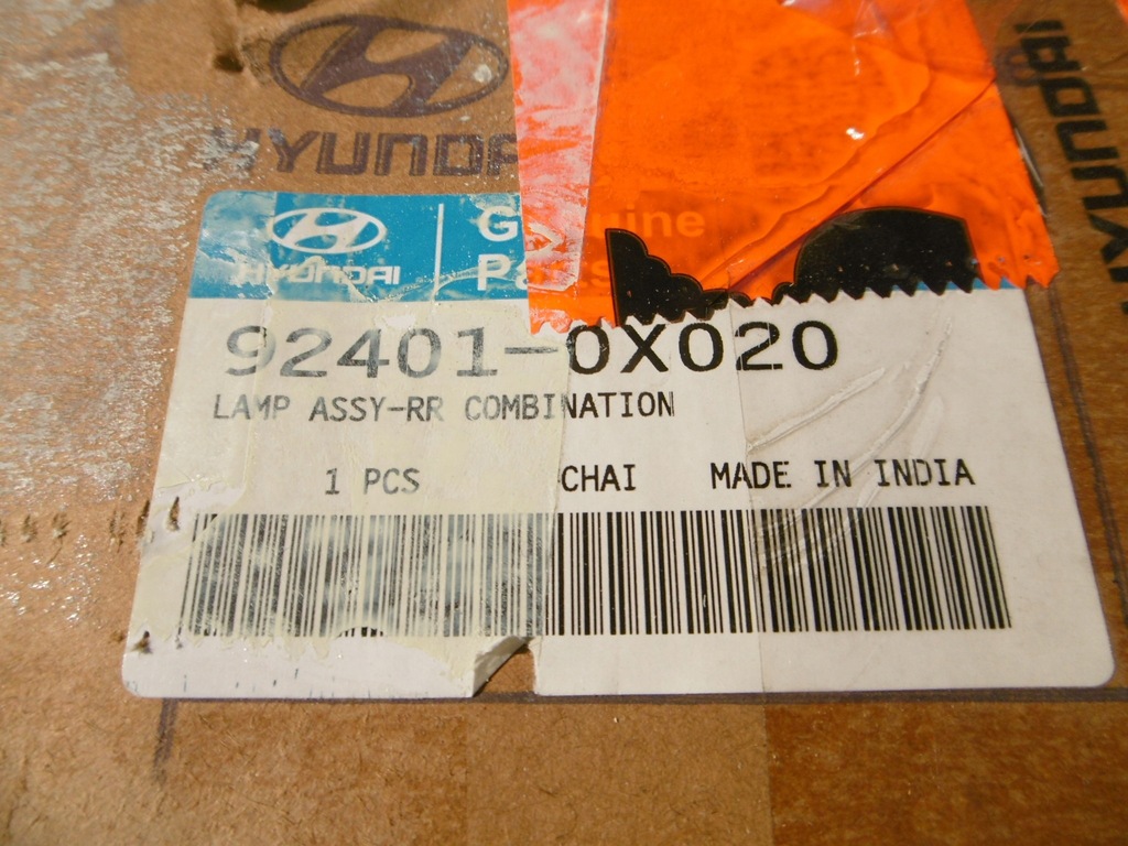 фото №12, Hyundai оригинальный номер 92401-0x020 лампа задняя комбинированная