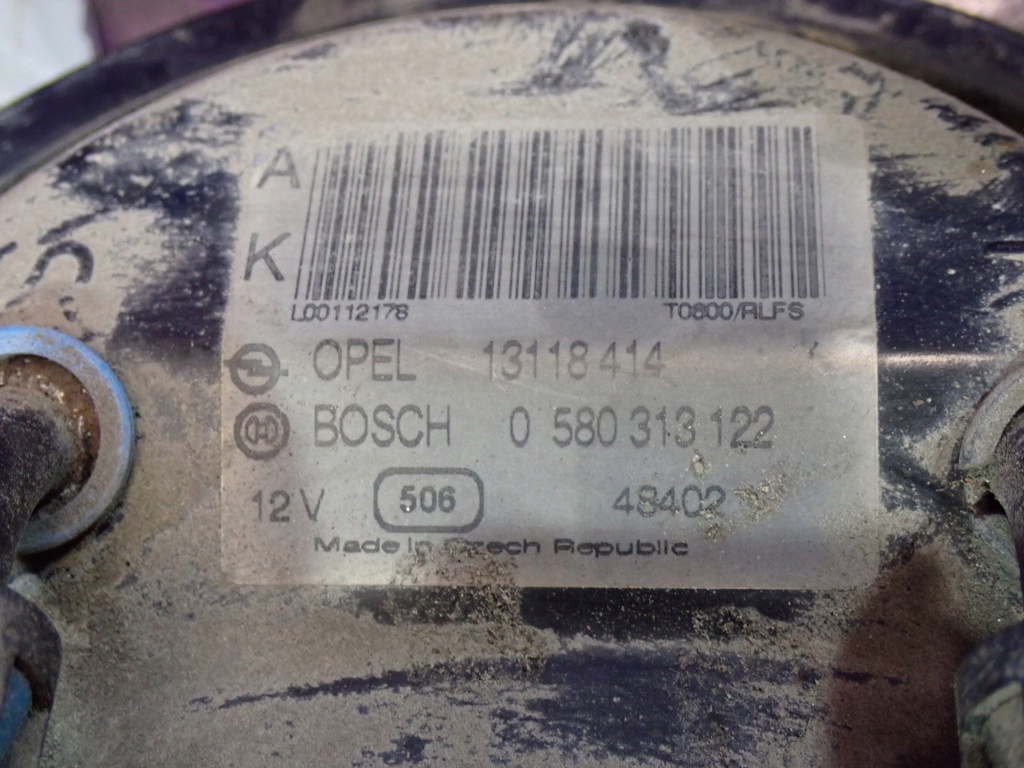 Opel zafira a i 03-05 1.6 100km насос пального 13118414 0580313122 4 pin Недорого