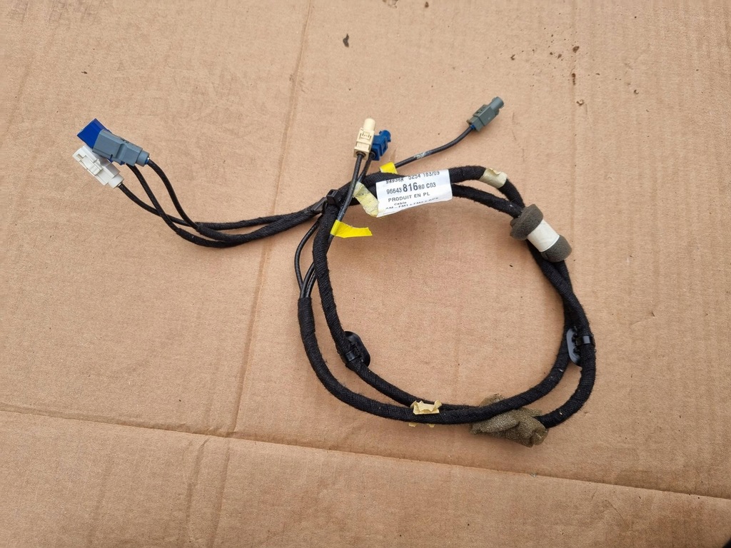 фото №1, Жгут электропроводка шланг радио peugeot 3008 i 9664381680 ita