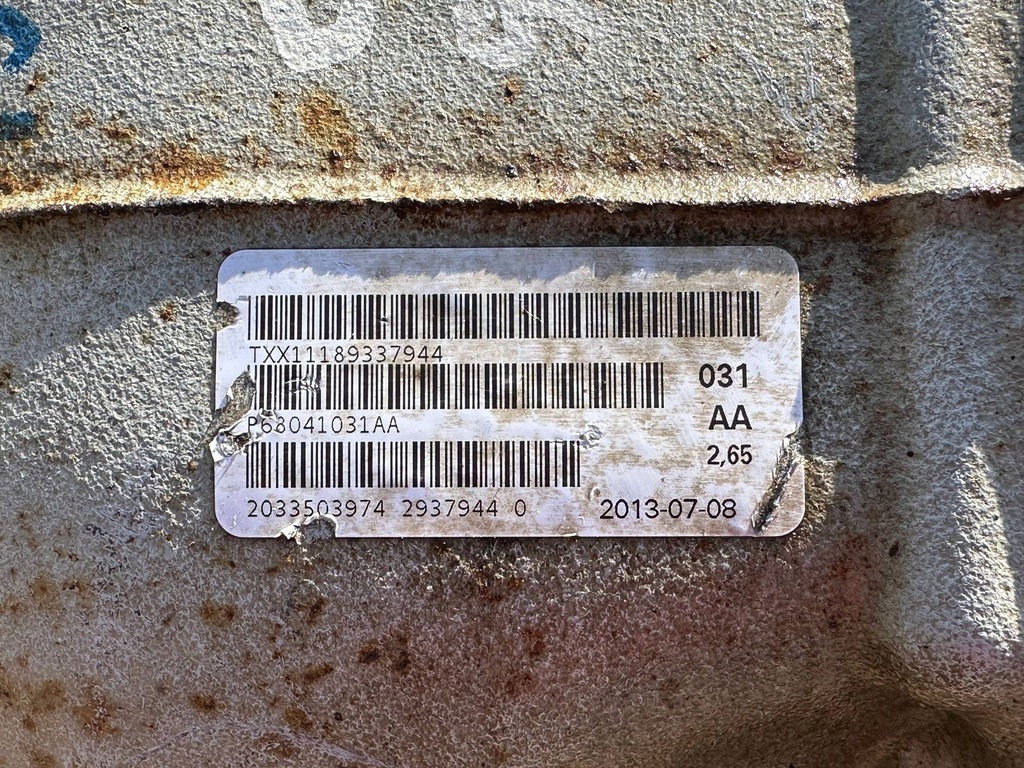 фото №6, Диференціал міст задня задній 2.65 dodge charger challenger 2009 - 2014