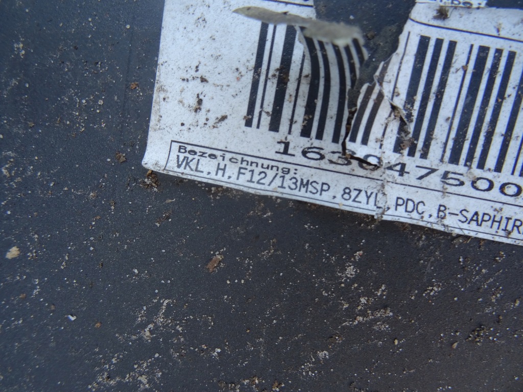 фото №8, Bmw 6 f12 m-pakiet 11- бампер задня задній oryg