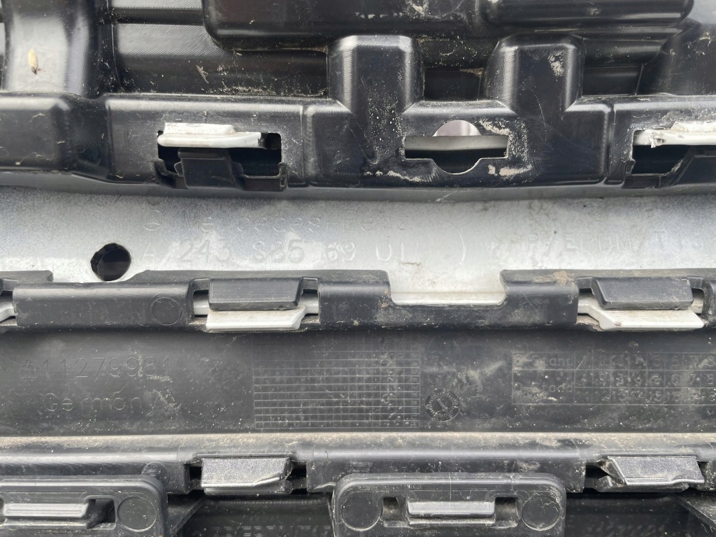 фото №14, Mercedes eqa 243 w243 бампер передний перед