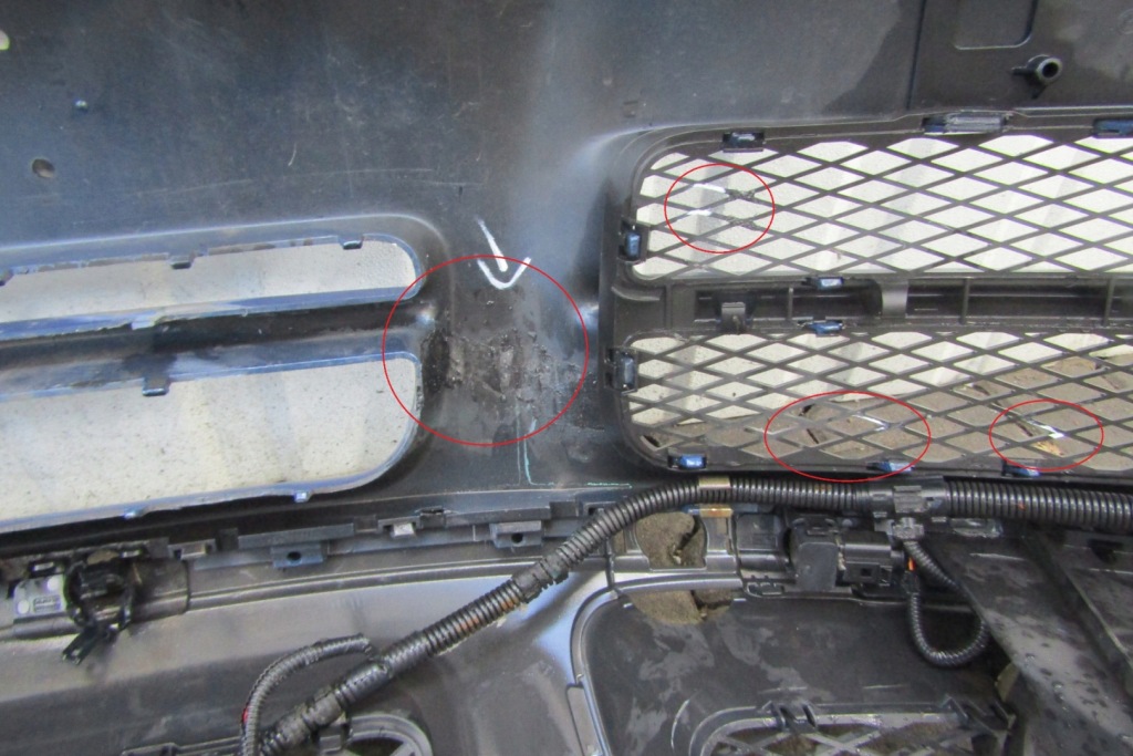 фото №12, Бампер перед передній vw touareg 7l6 02-06