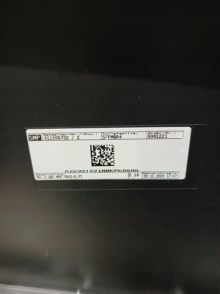 фото №6, Бампер задняя bmw 5 g60 m.paket 6pdc цвет froz-d ft