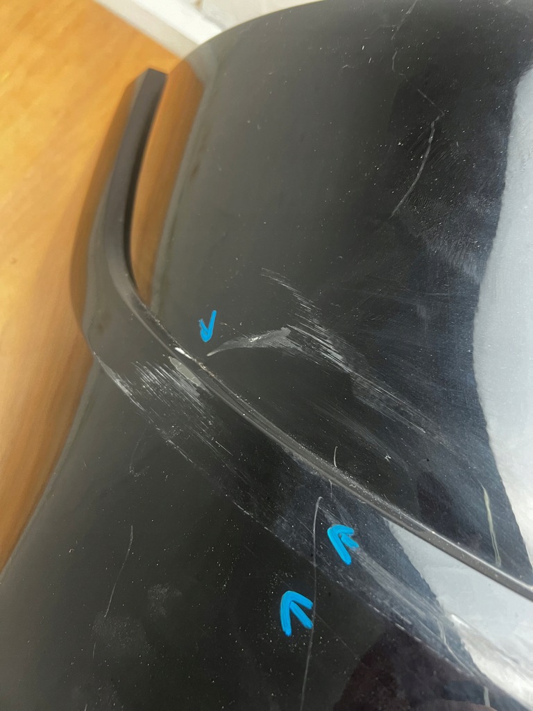 фото №12, Renault koleos 2 ii 2017 - 2019 бампер задний задняя pdc