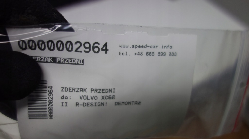 фото №14, Volvo xc60 ii бампер передній r-design 31449127