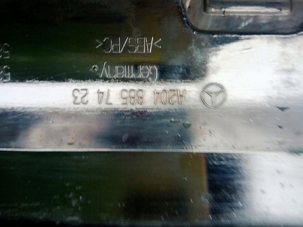 фото №13, Mercedes glk w204 спойлер бампера задня задній 2012r