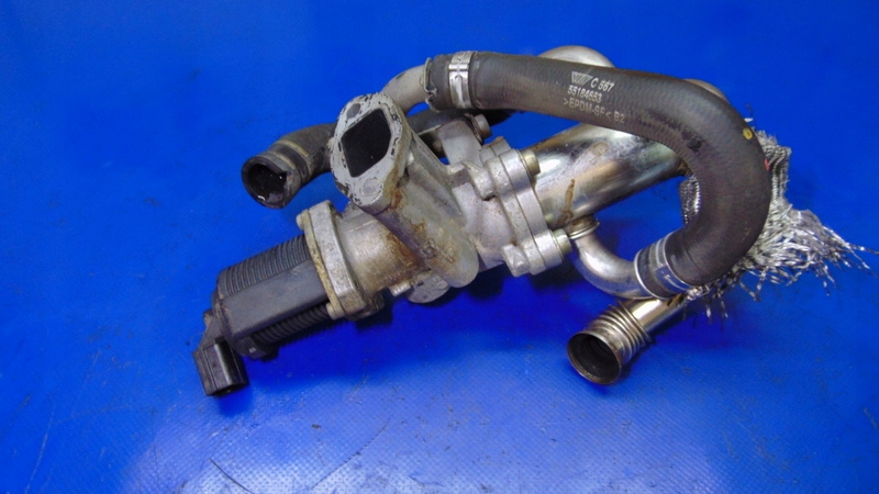 фото №1, Радіатор вихлопних газів клапан egr 1.3m-jet fiat grande punto doblo