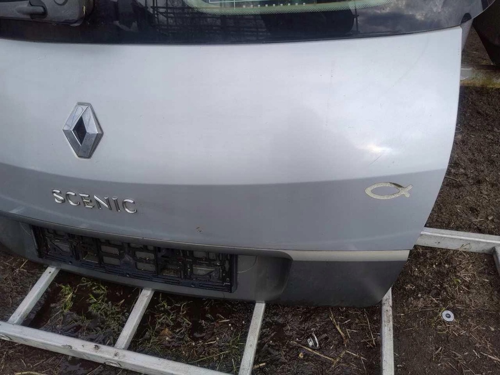 фото №2, Кришка багажника багажника скло renault scenic ii