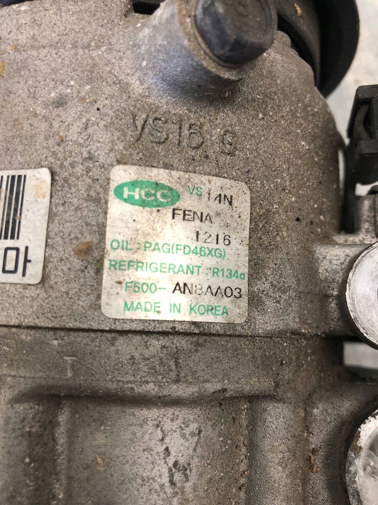 фото №5, Компрессор компрессор hyundai i30 i lift f500-an8aa03