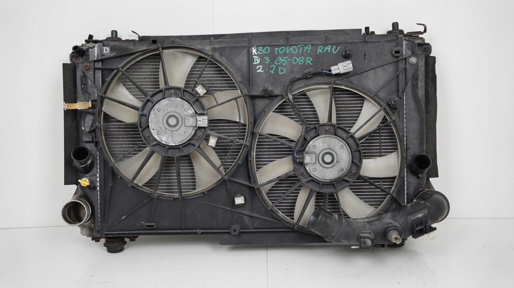 фото №4, Комплект радіатор toyota rav4 iii 05-08r 2.2d