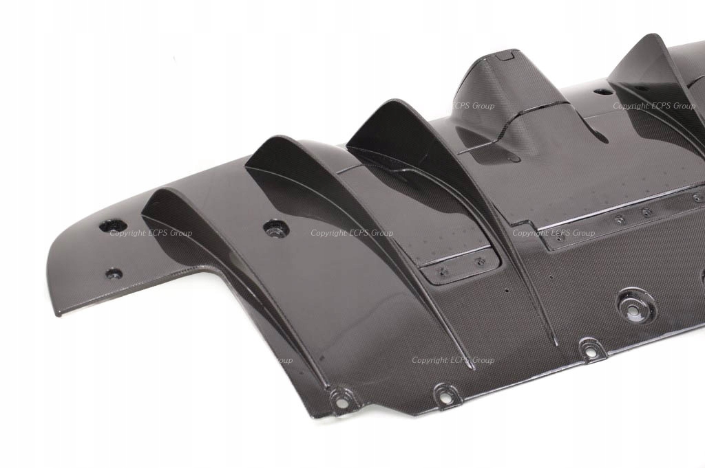 фото №9, Ferrari 488 gtb диффузор бампера задняя