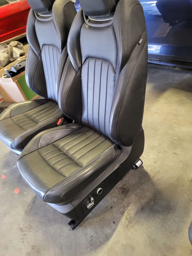 фото №5, Maserati quattroporte vi сиденья заднее сиденье обшивки карбон nappa trofeo idealne