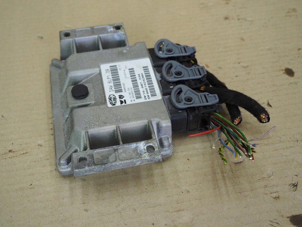 фото №6, Peugeot 206 cc 2.0 16v бортовий комп'ютер двигуна 9651626380