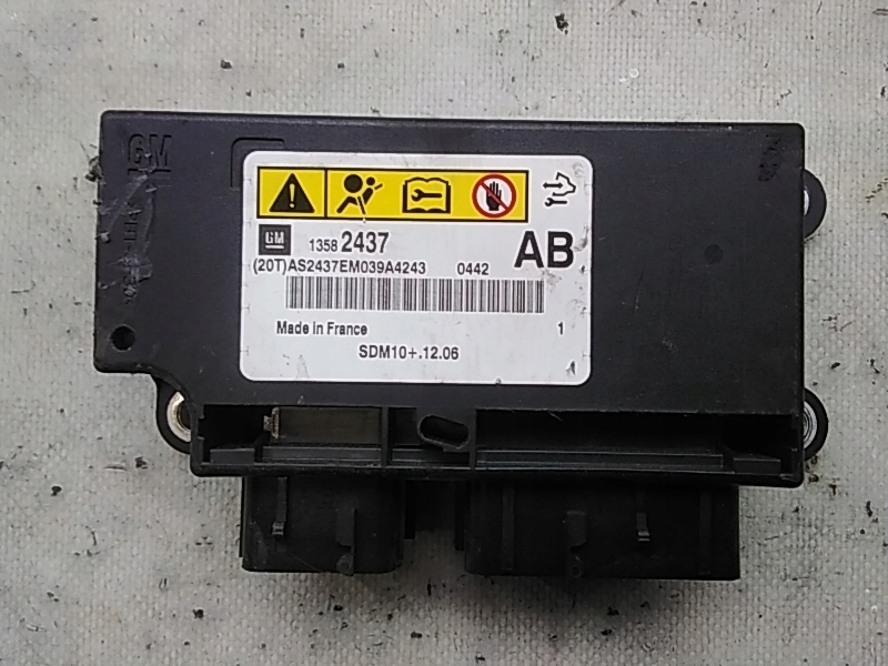 фото №1, A806 opel meriva b модуль датчик подушка безпеки 13582437