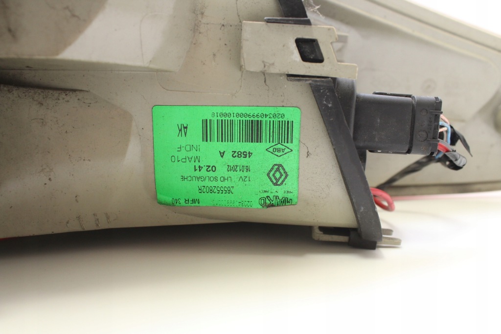 Лампа левый задняя задняя renault fluence 09-12r Цена