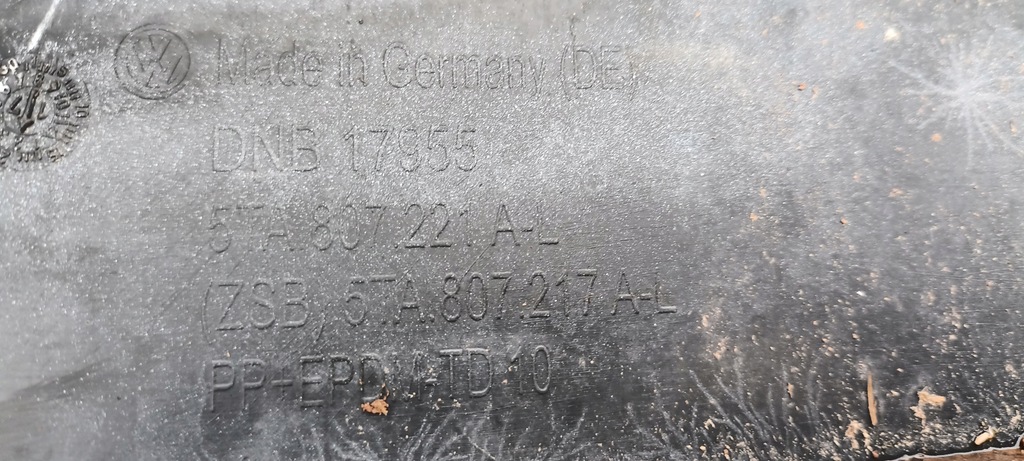 фото №7, Бампер перед передний vw touran 3 iii 5ta 15-19rok