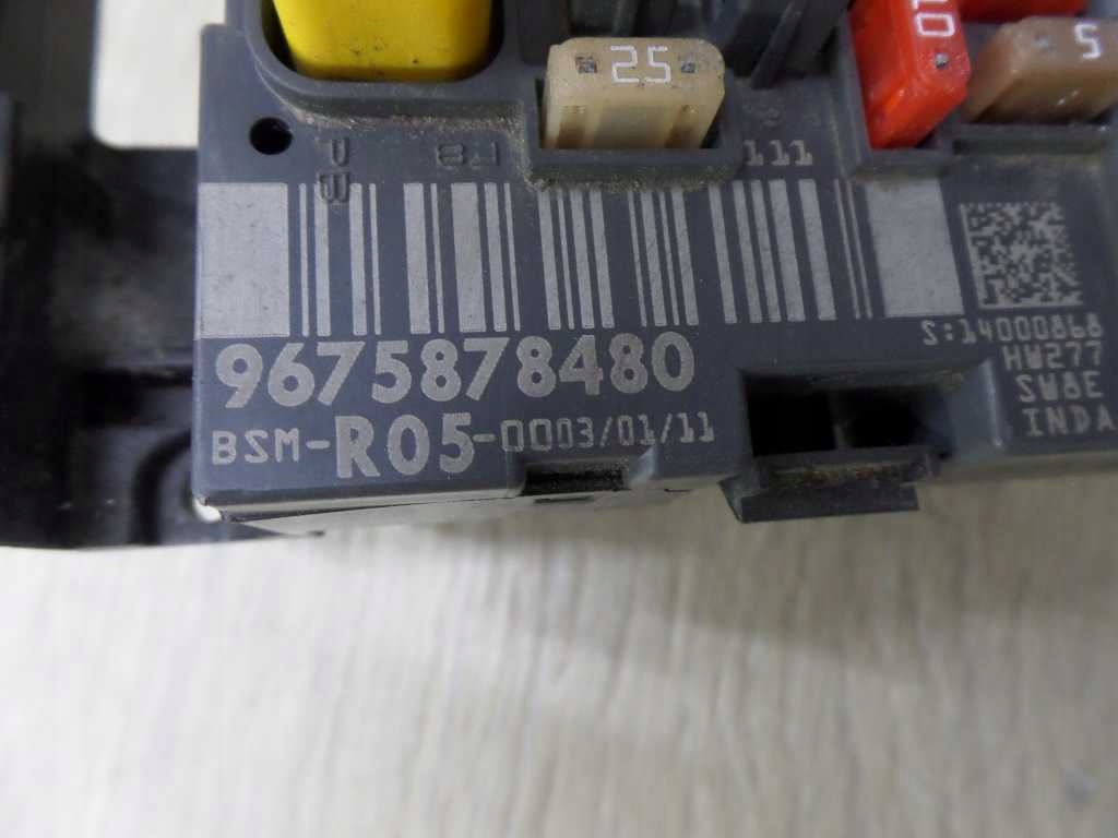 фото №5, Peugeot citroen модуль коробка bsm r05- 9675878480