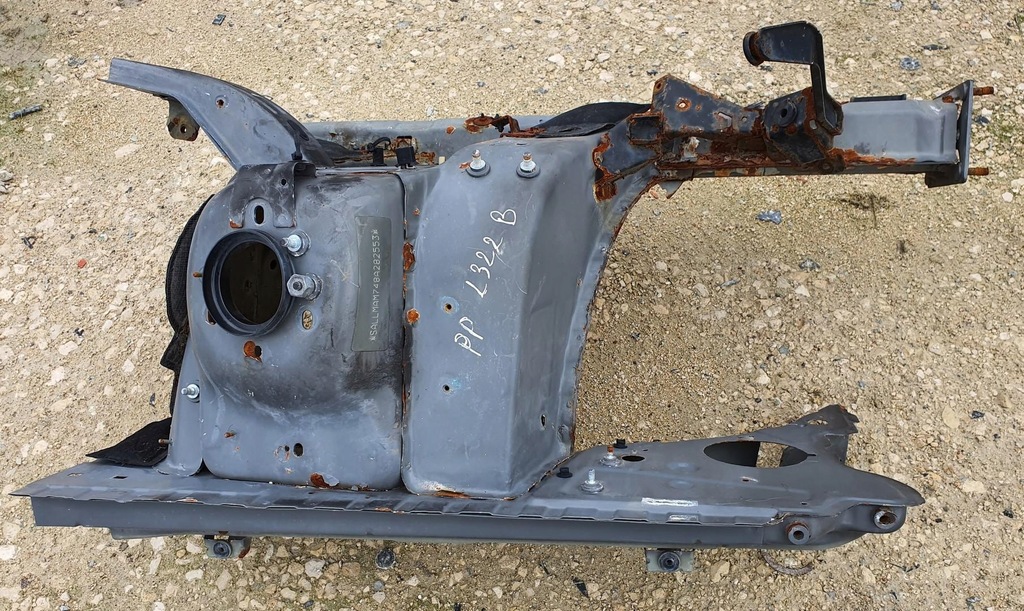 фото №2, Лонжерон правий перед range rover iii l322