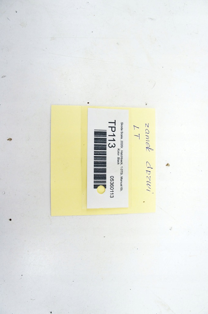 фото №6, Tp113 skoda scala замок дверь левый задняя 5ta839015l