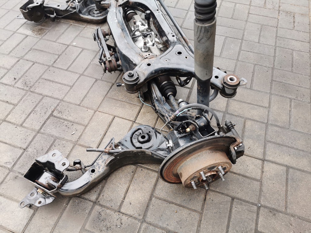 фото №9, Nissan juke f15 4x4 поворотний кулак лівий правий задня комплект важелі привідний вал амортизатор