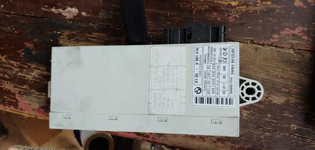 фото №8, Блок керування набір стартовий 7808222 bmw e83 e90 e91