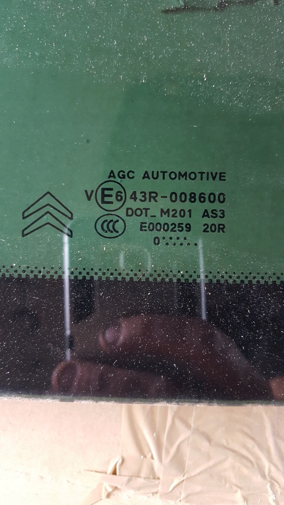 фото №2, Citroen ds3 2010 rok скло кузовна ліва задня