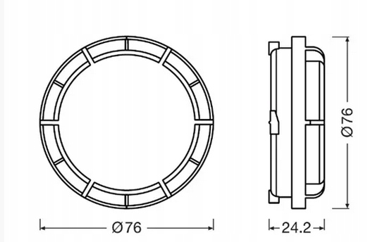 фото №3, Крышка фара hyundai ix20 osram ledcap06