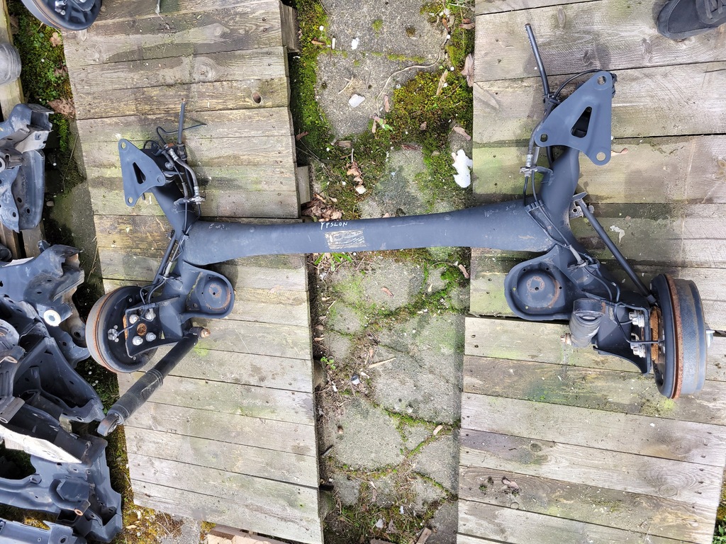 фото №1, Задняя балка oś комплектная lancia ypsilion